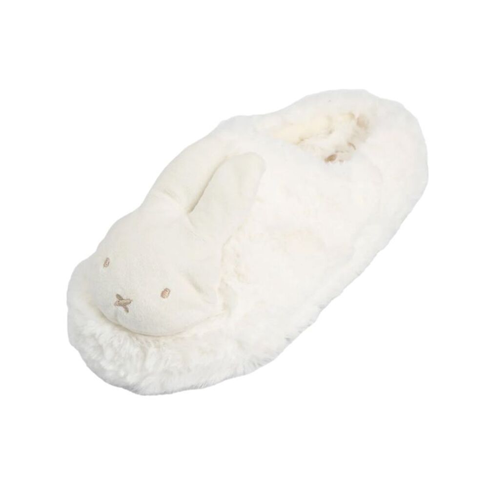 Miffy Womens/Ladies 3D Face Mule Slippers / Cream